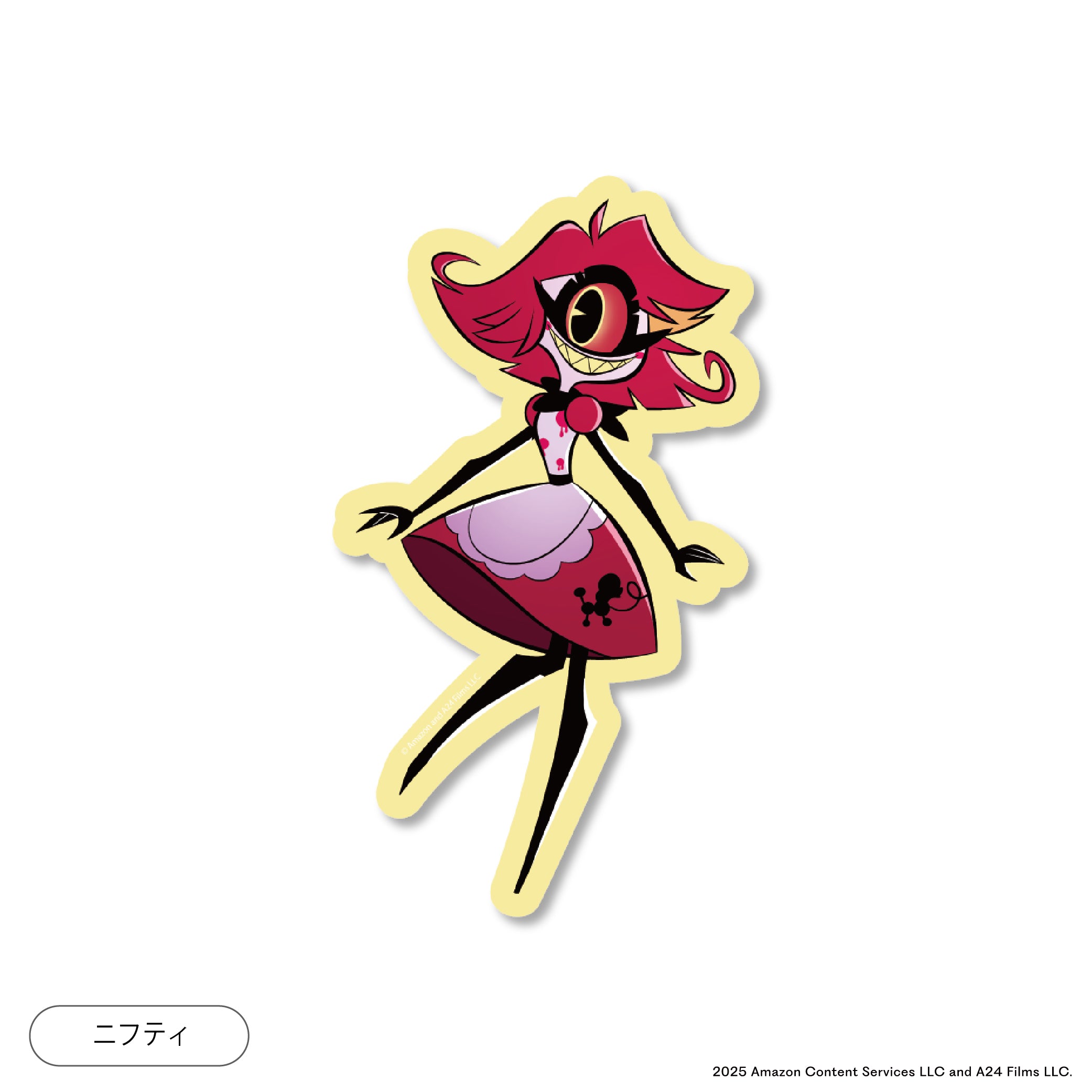 HAZBIN HOTEL 【ハズビンホテル】ダイカット全身ステッカー – 【公式