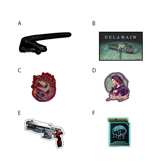 Cyberpunk 2077【サイバーパンク2077】ダイカットステッカー