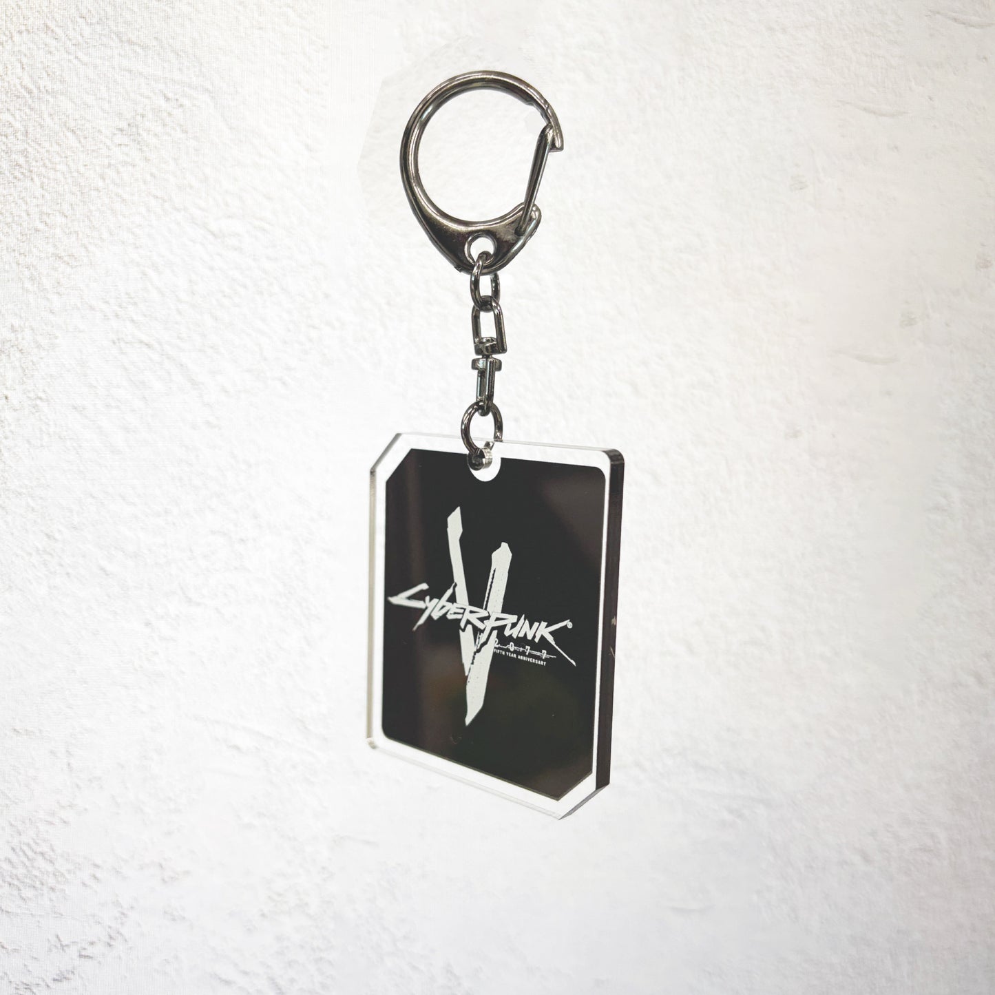 Cyberpunk 2077【サイバーパンク2077】5周年ロゴアクリルキーホルダー