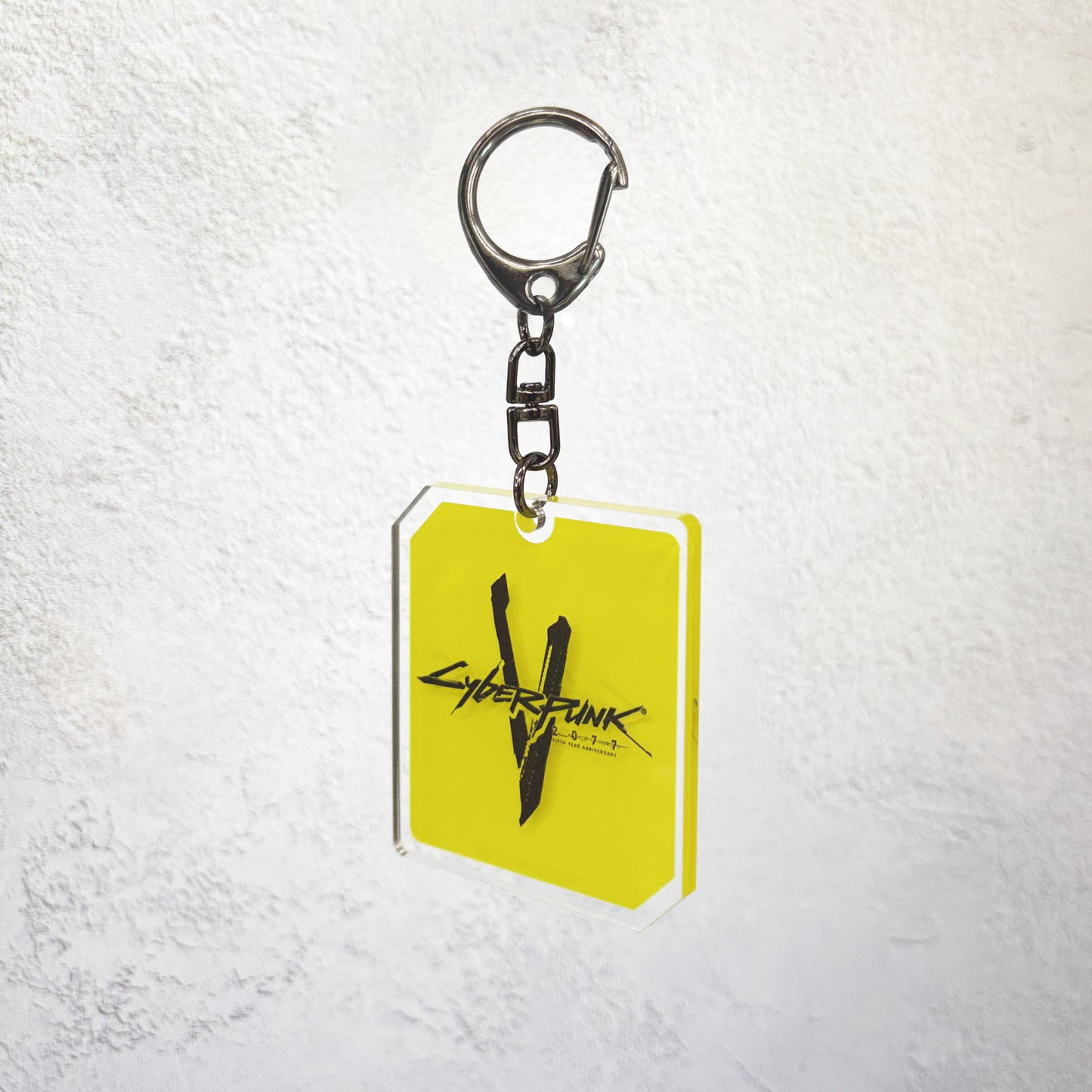 Cyberpunk 2077【サイバーパンク2077】5周年ロゴアクリルキーホルダー