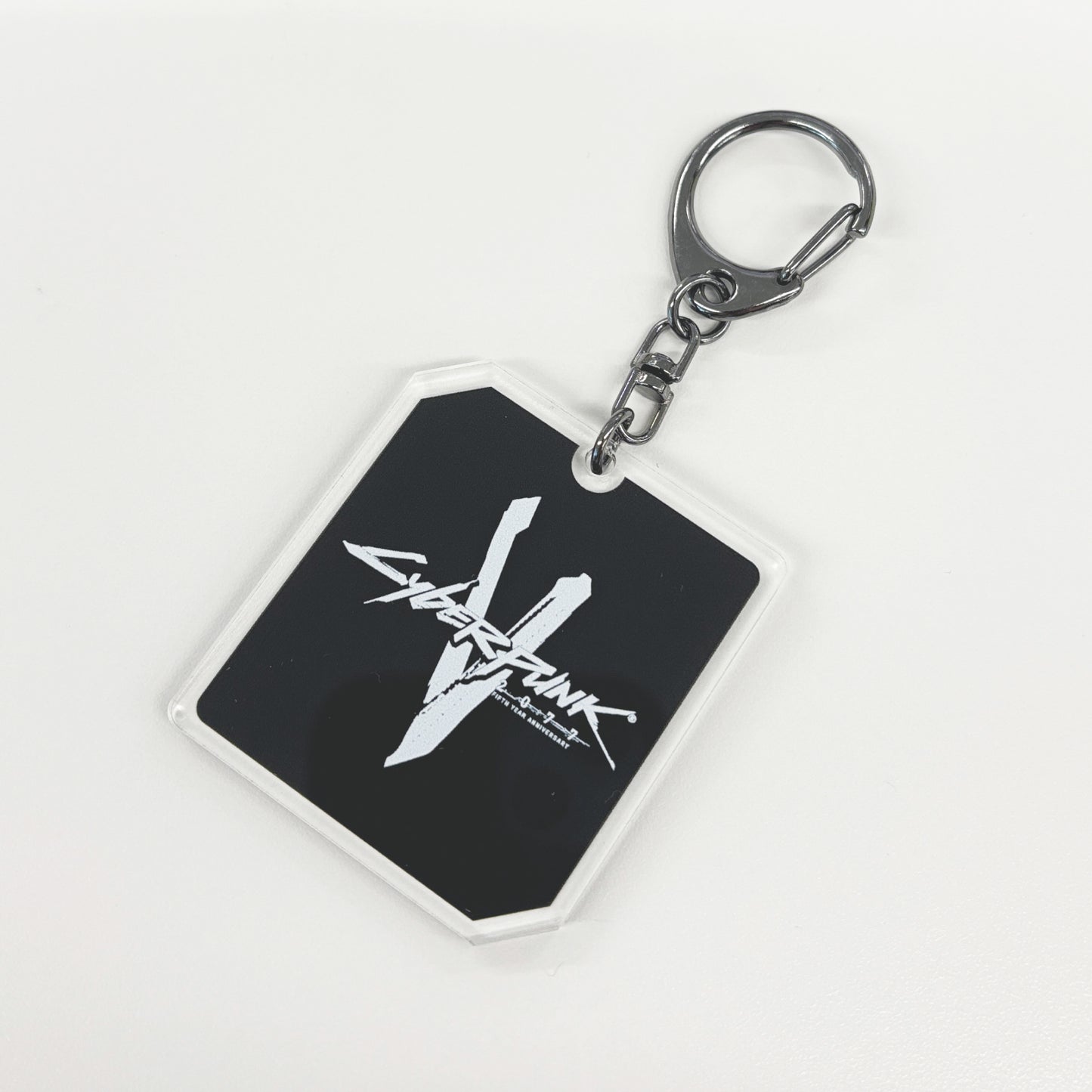 Cyberpunk 2077【サイバーパンク2077】5周年ロゴアクリルキーホルダー