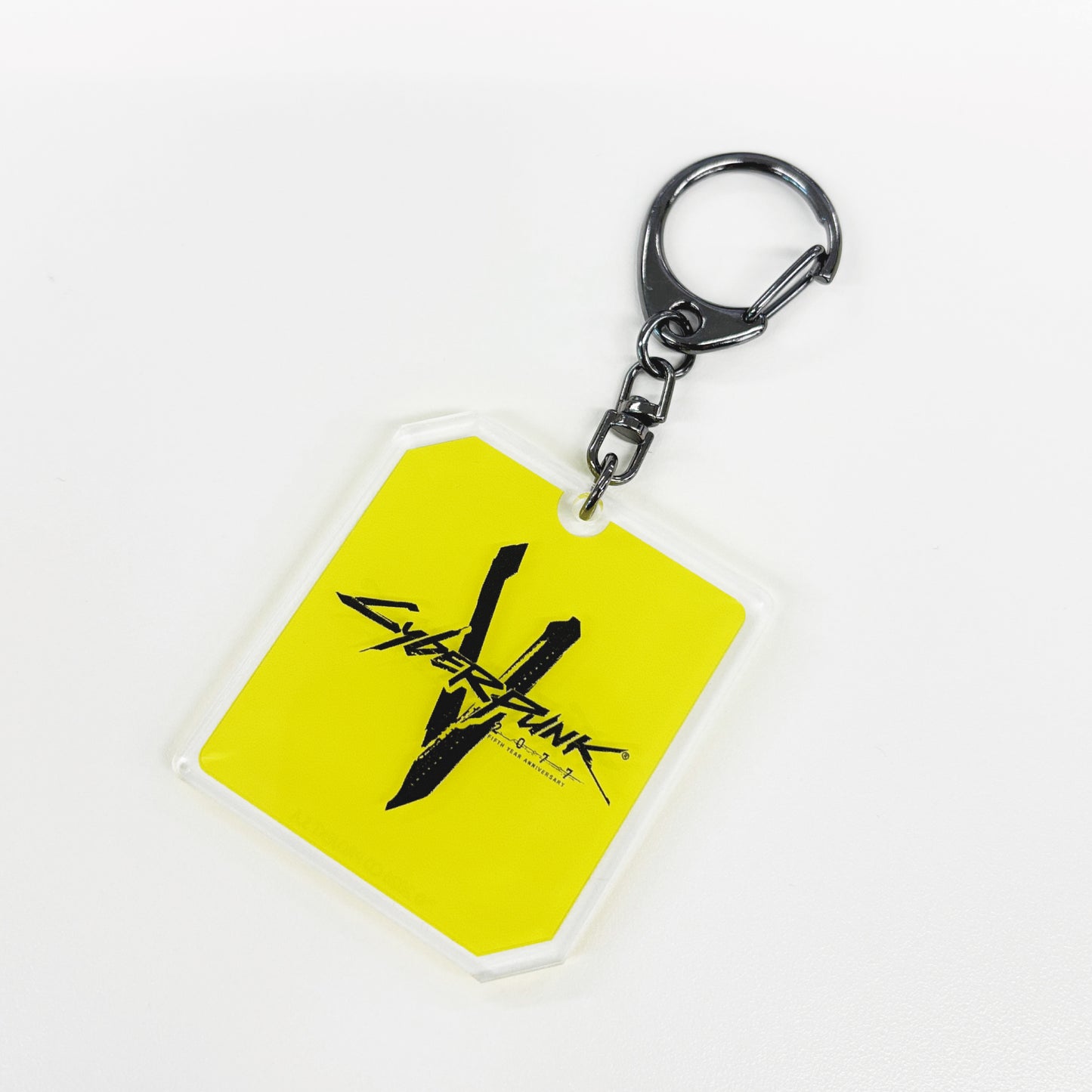 Cyberpunk 2077【サイバーパンク2077】5周年ロゴアクリルキーホルダー