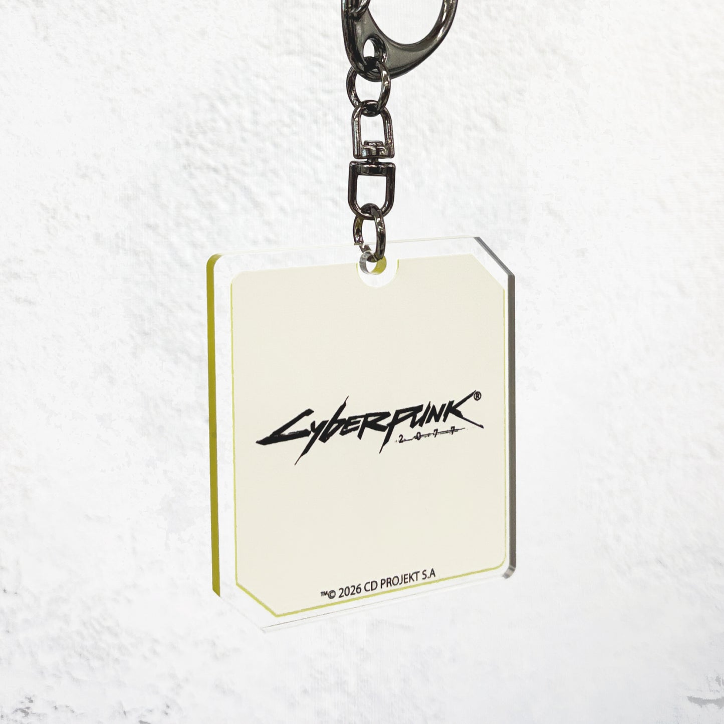 Cyberpunk 2077【サイバーパンク2077】5周年ロゴアクリルキーホルダー