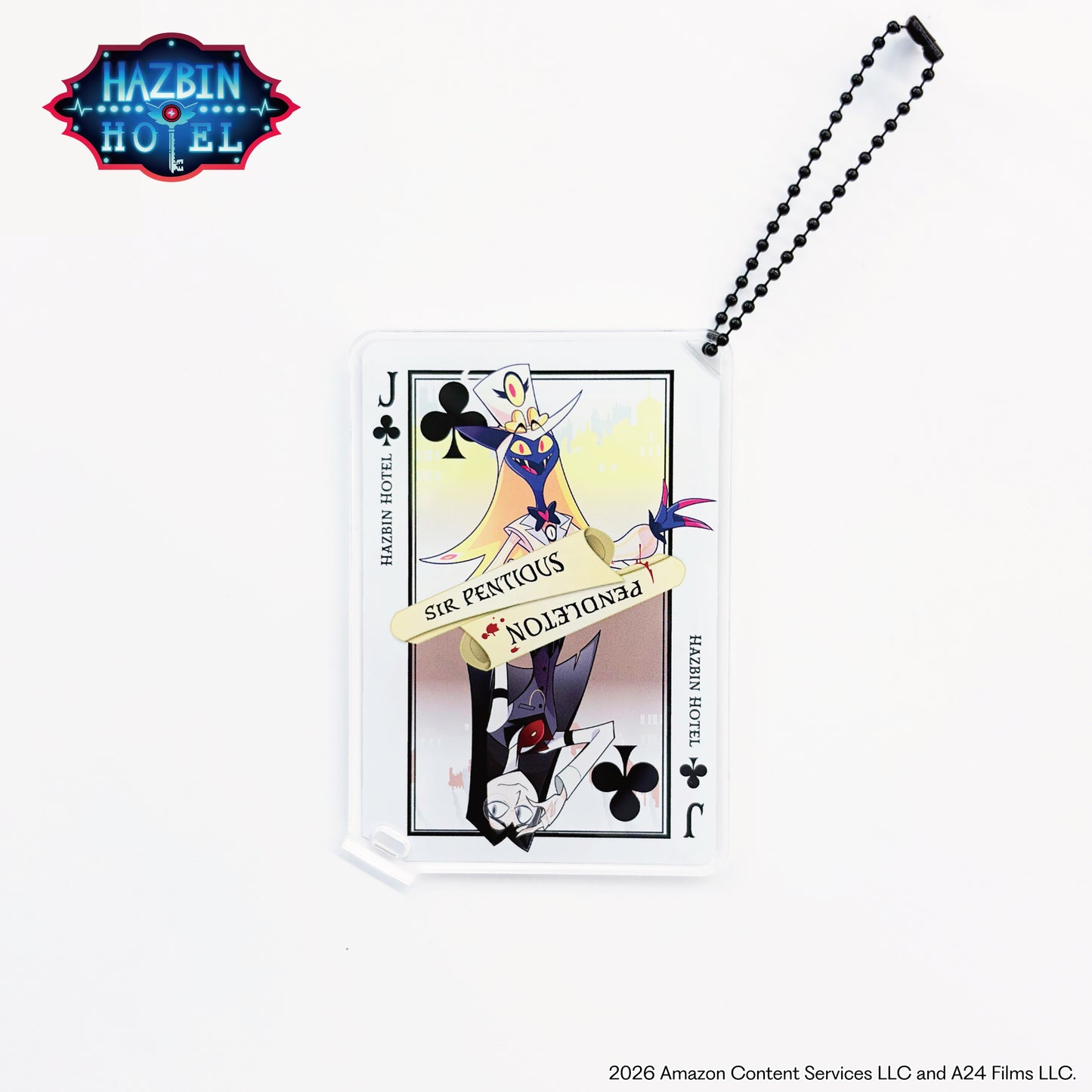 HAZBIN HOTEL Playing Card Design Acrylic Stand