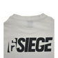 6SIEGE 【シックスシージ】 バックロゴロングTシャツ ホワイト