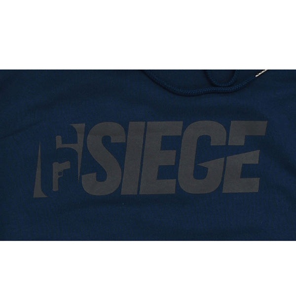 6SIEGE 【シックスシージ】 ロゴプルパーカー ブルー