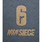 6SIEGE 【シックスシージ】 バックロゴプルパーカー ブルー