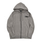 6SIEGE 【シックスシージ】 ロゴフルZIPプルパーカー ベージュ