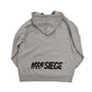6SIEGE 【シックスシージ】 ロゴフルZIPプルパーカー ベージュ