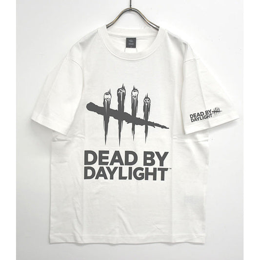 DEAD BY DAYLIGHT 【デッドバイデイライト】VERTICAL LOGO Tシャツ ホワイト