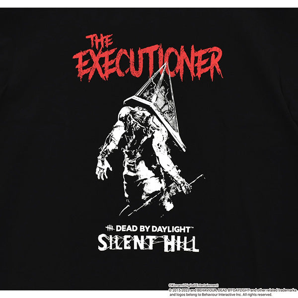 【SILENT HILL x Dead by Daylight】エクセキューショナー モノクロPt半袖Tシャツ