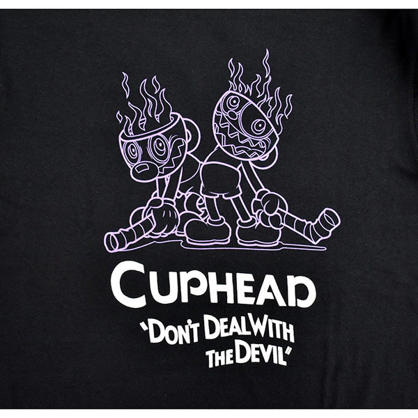 CUPHEAD【カップヘッド】 デビル カップヘッド＆マグマン Tシャツ