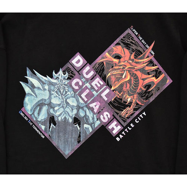 遊戯王　25th オベリスクの巨人兵＆オシリスの天空竜 ロングTシャツ