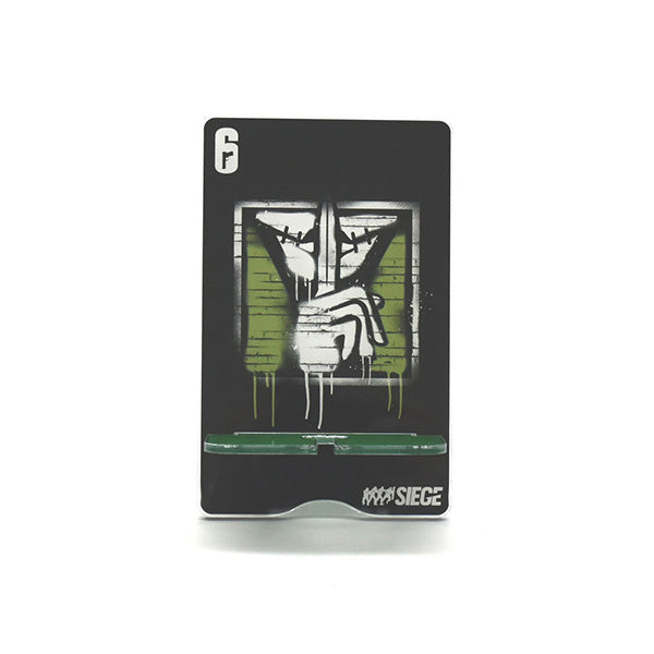 6SIEGE 【シックスシージ】ICONIC CAVEIRA アクリルスマートフォンスタンド