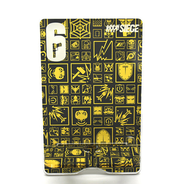 6SIEGE 【シックスシージ】ICONIC YELLOW アクリルスマートフォンスタンド