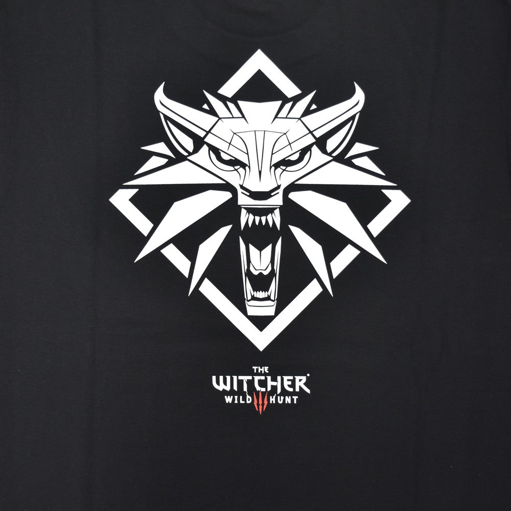 The Witcher 3 【ウィッチャー3】  Tシャツ(ウルフメダリオンエンブレム)